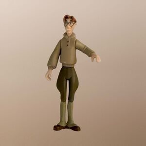 Tomy Magical Collection Atlantis Milo James Thatch Figure 4”  A14